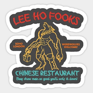 Lee Ho Fooks Of London Sticker